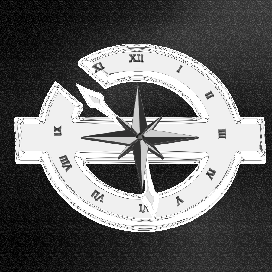 Brand new in-house 1029 the Full Time Winners logo, chrome edition